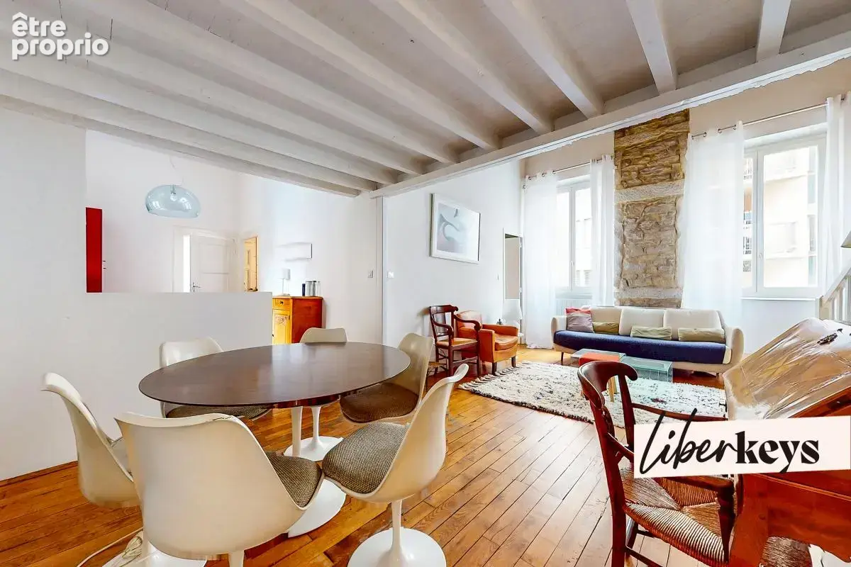 Bel appartement T3 bis de 67 m² - 2 vraies chambres - Haut des Pentes de la Croix-Rousse - photo 3