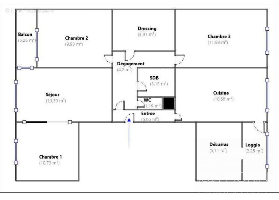 Appartement à VALENCE