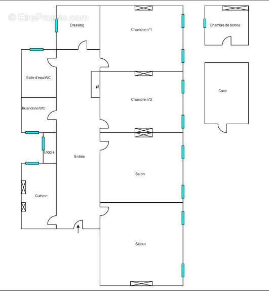 Appartement à MARSEILLE-8E