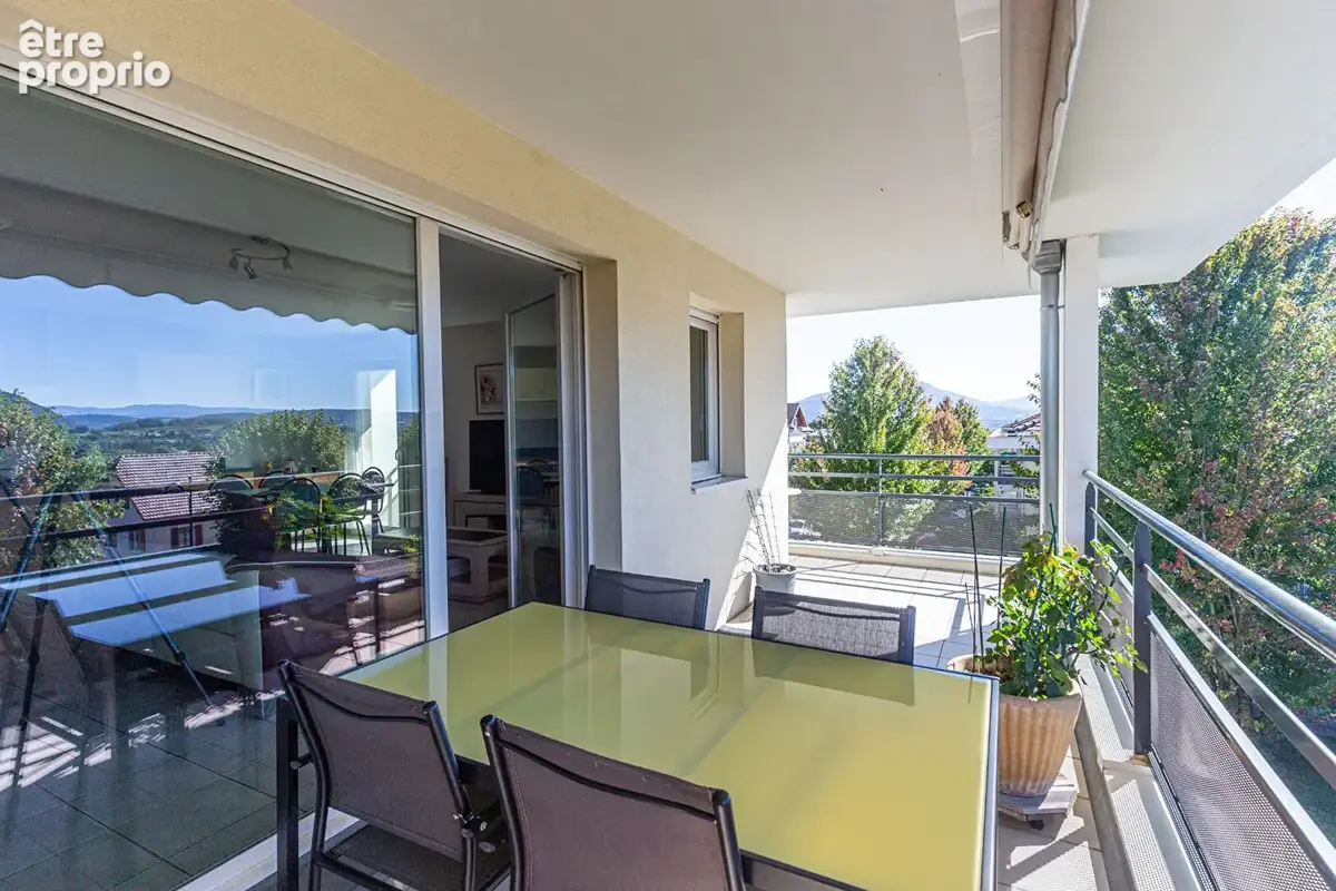 Agence immobiliere laforet - exclusivite - "nepeta" - annecy / pringy - appartement t3 de 63,86m²  - terrasse 15m² - dernier eta - photo 2
