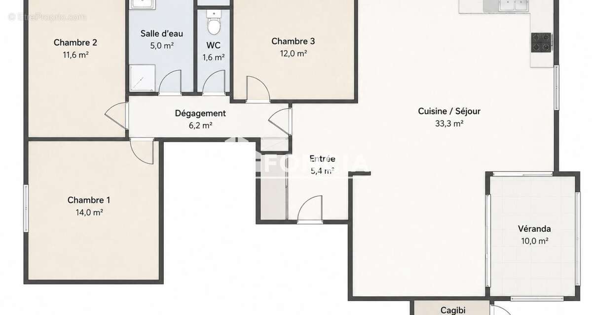 Appartement à THONON-LES-BAINS