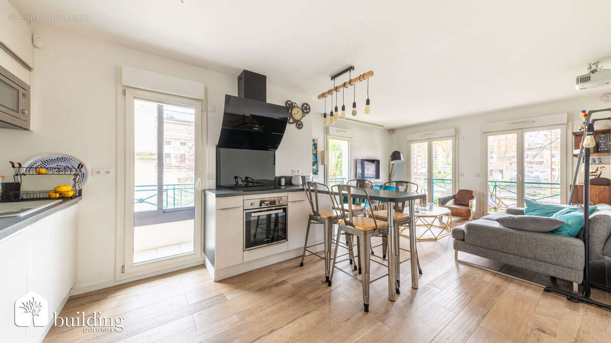 Face Seine - 70m² avec 2 chambres et balcon - photo 18