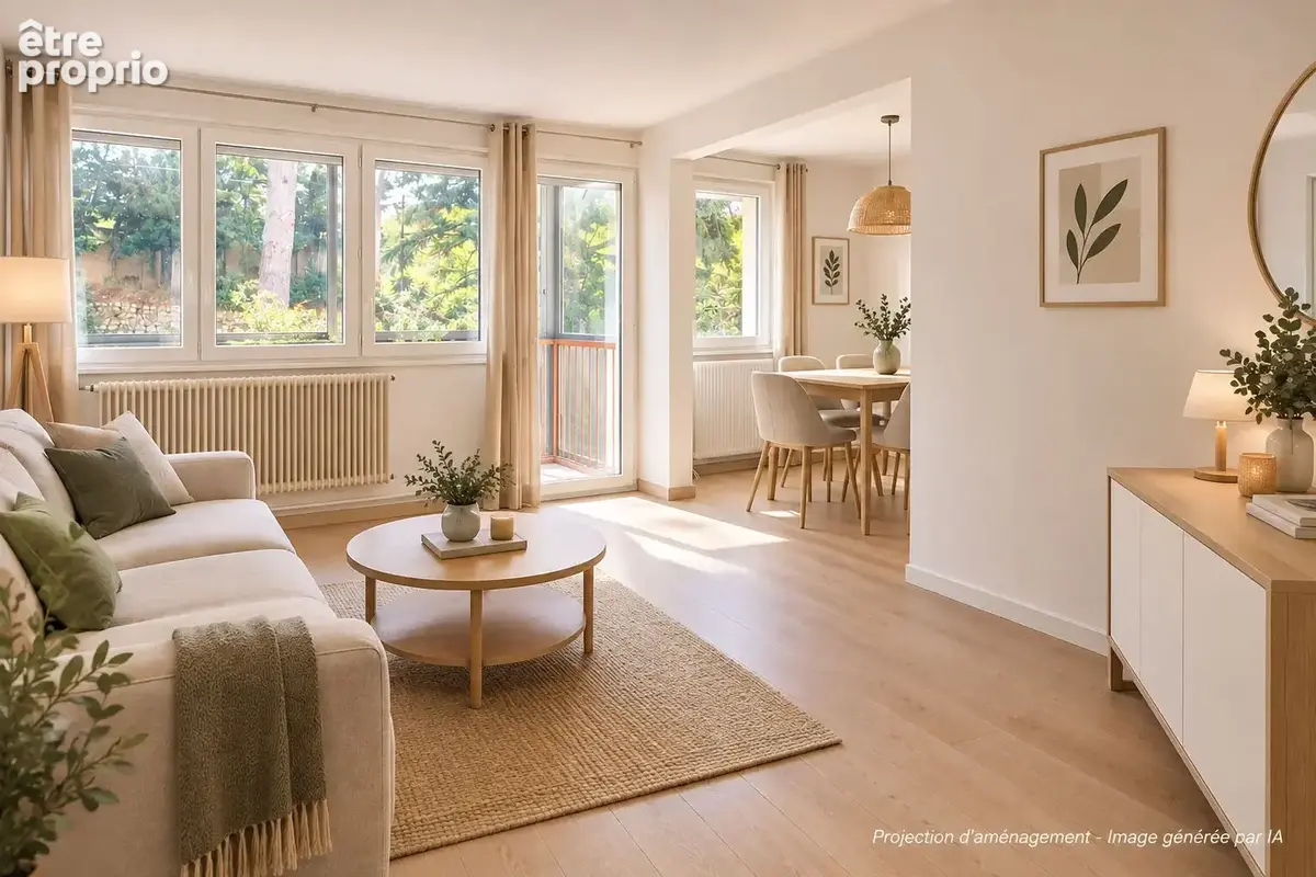 A VENDRE en EXCLUSIVITE à DRAGUIGNAN - Appartement T4 traversant et lumineux - 65m2 - photo 4