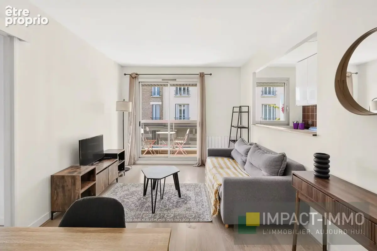 Appartement 2 pièces avec balcons coeur Bécon - photo 2