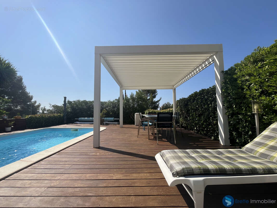 Toulon bas faron   villa t5 piscine et garage - photo 4