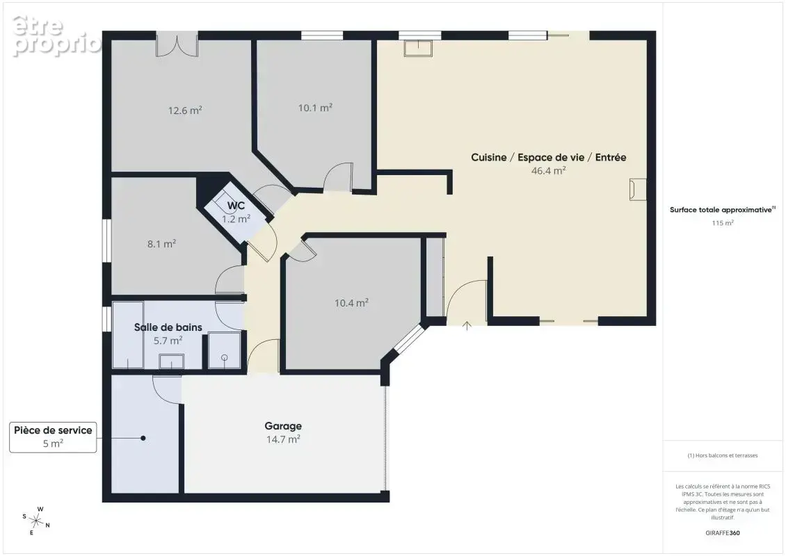 Maison de plain pied - photo 16