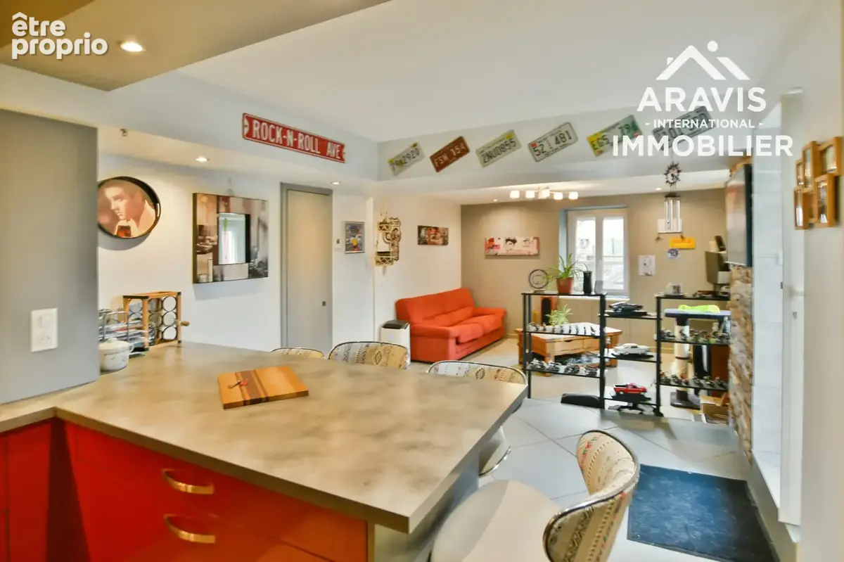 Appartement T2 54,59 m2   Marnaz   Rez-de-jardin   Vue Bargy   Parking + garage - photo 4