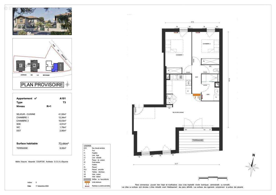 Appartement à HOSSEGOR