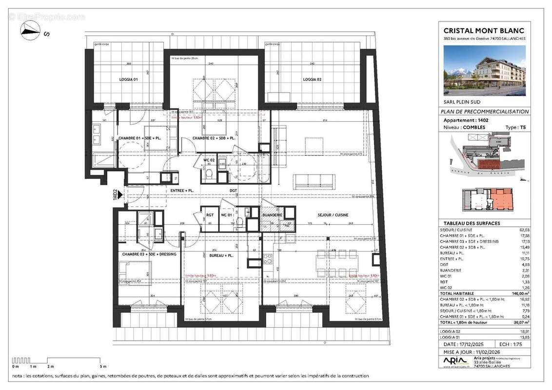 Appartement à SALLANCHES