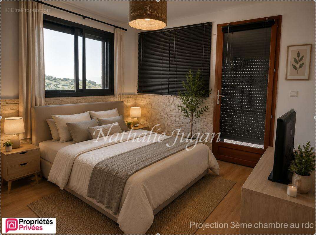 Ollioules - maison d'architecte evolutive de 145 m2 - vue mer exceptionnelle, calme, campagne, securise, sans vis a vis, terrass - photo 6