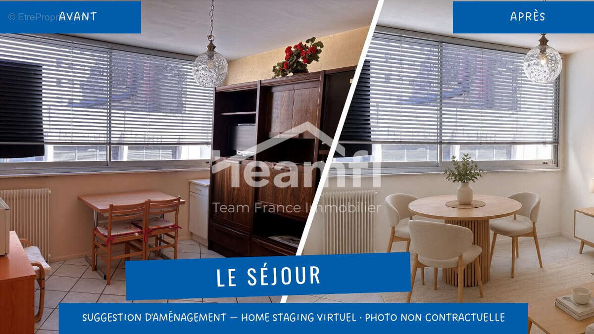 séjour - Appartement à CLERMONT-FERRAND