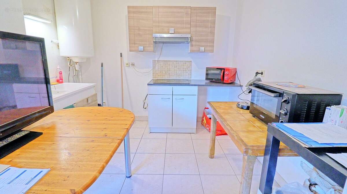 Cuisine / coin repas - Appartement à CANNES