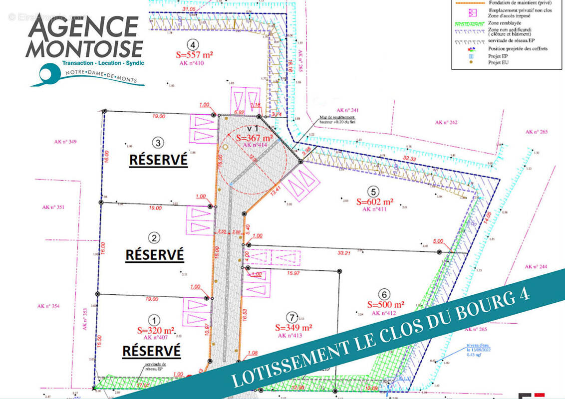 Terrain à NOTRE-DAME-DE-MONTS