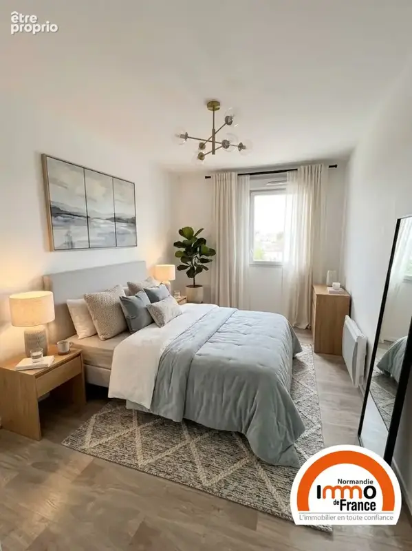 Appartement + 2 emplacements de parking Le Petit Quevilly proximité Jardin des plantes 3 pièce(s) 57.35 m2 - photo 2