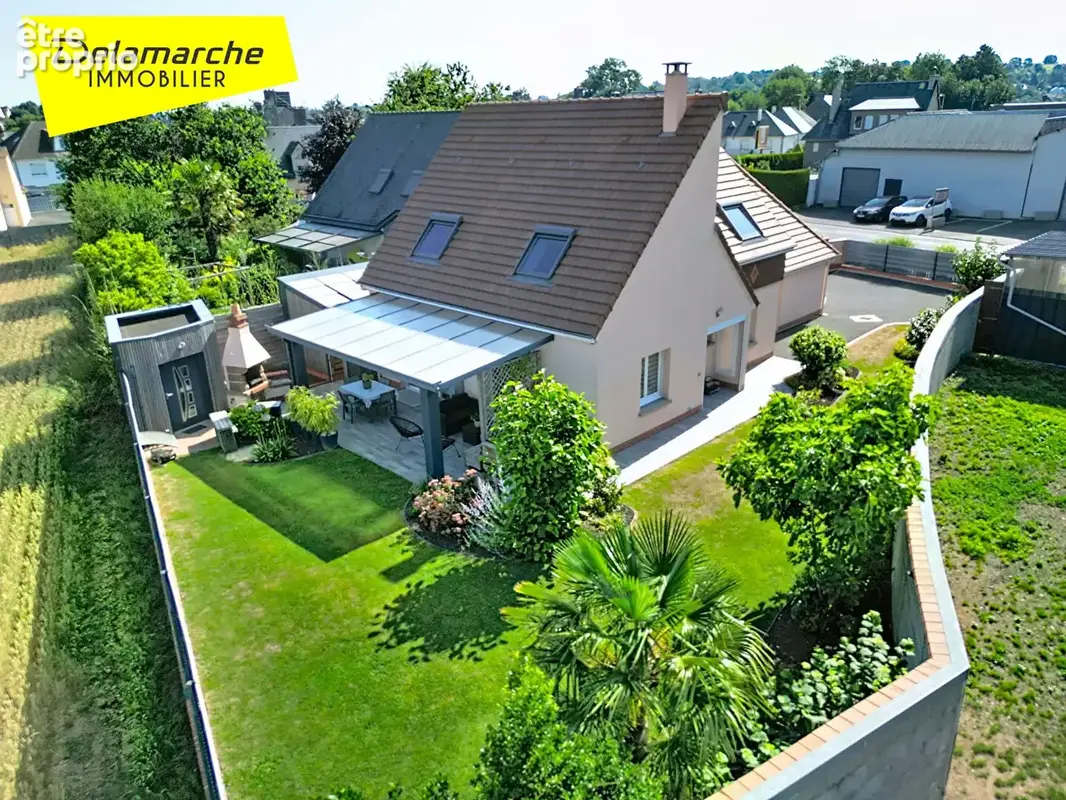 Maison Vire Normandie (14500) 117m2, 3 chambres, studio, 606m²  terrain, vie de plain-pied - photo 2