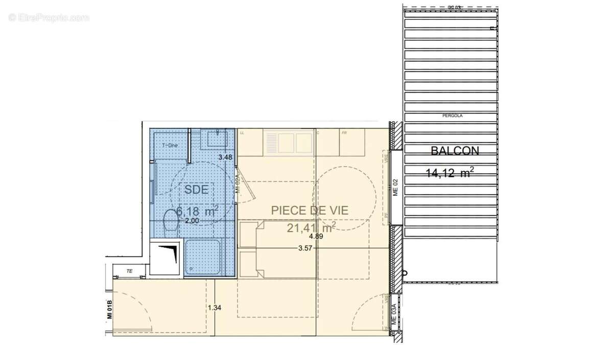 Photo 4 - Appartement à BORMES-LES-MIMOSAS