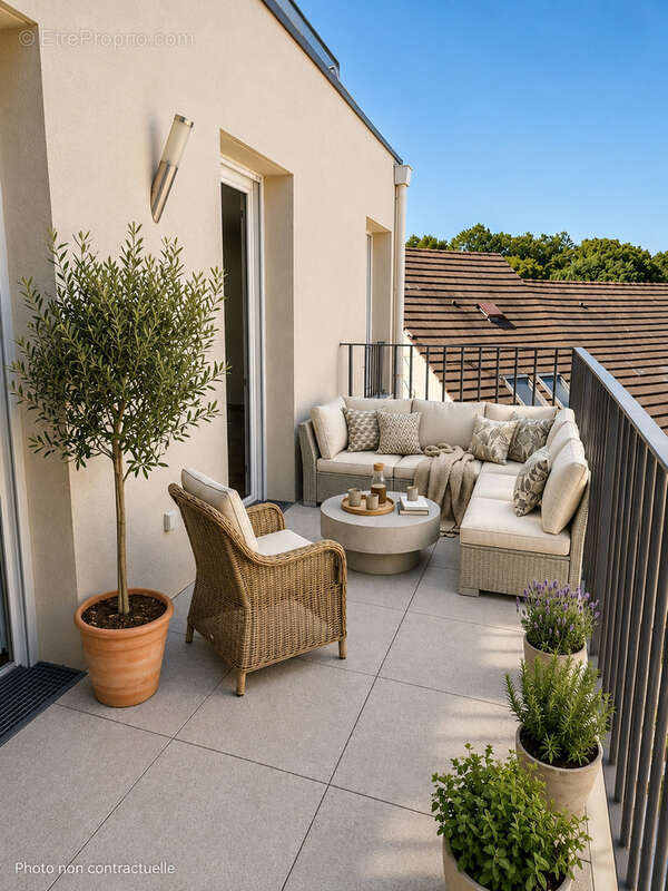 T4 dernier étage avec terrasse et parking - photo 2