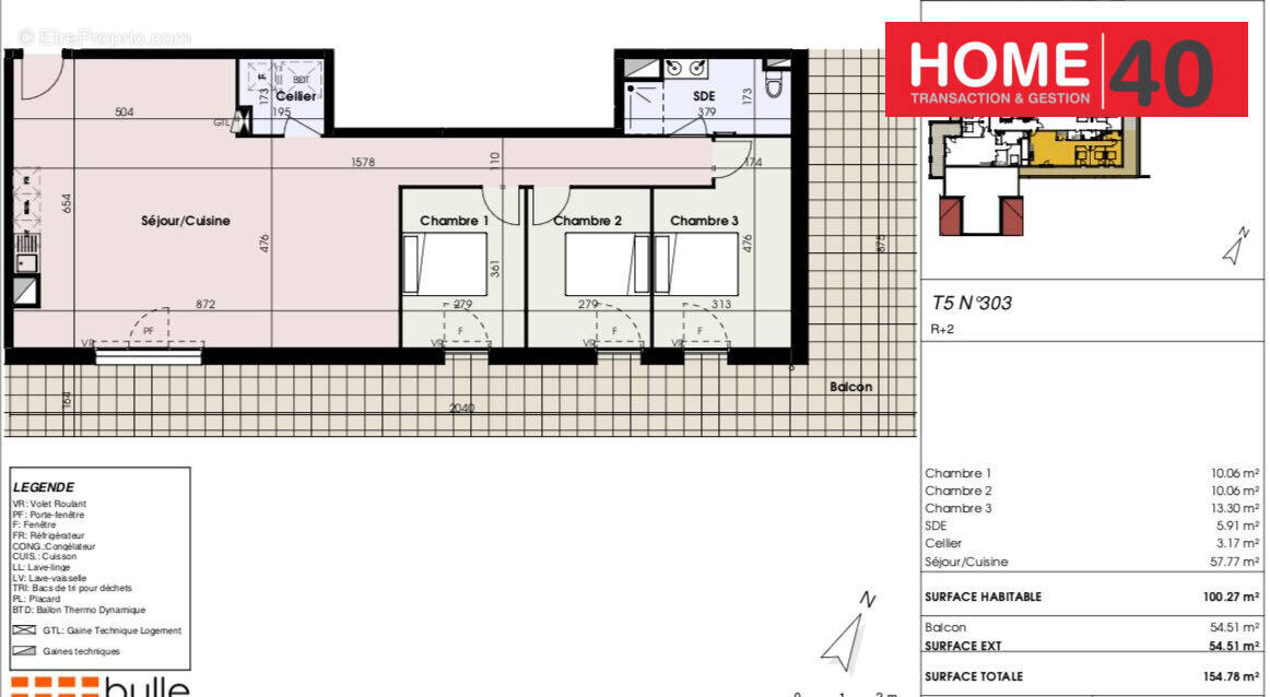 Appartement à SANGUINET