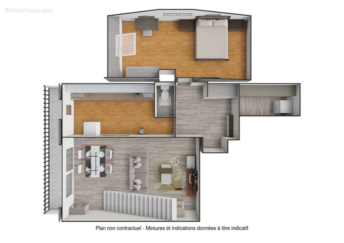 Appartement à LES MUREAUX