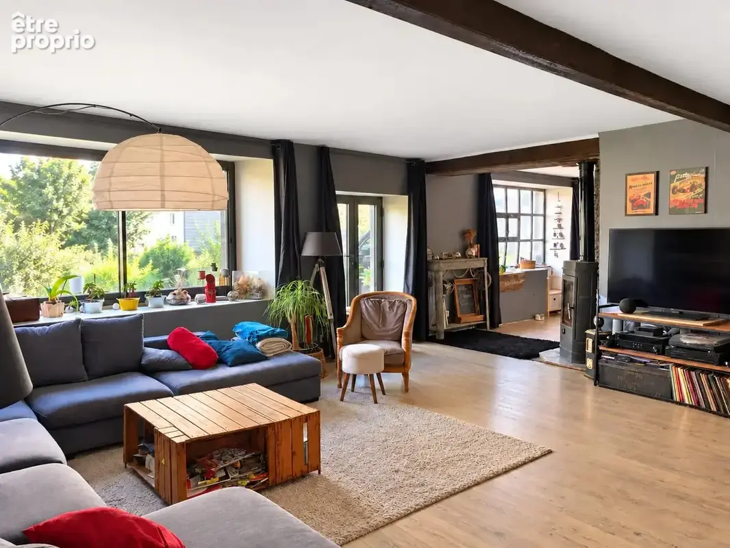 Belle maison nen pierre 325 m2 mirebeau - photo 5