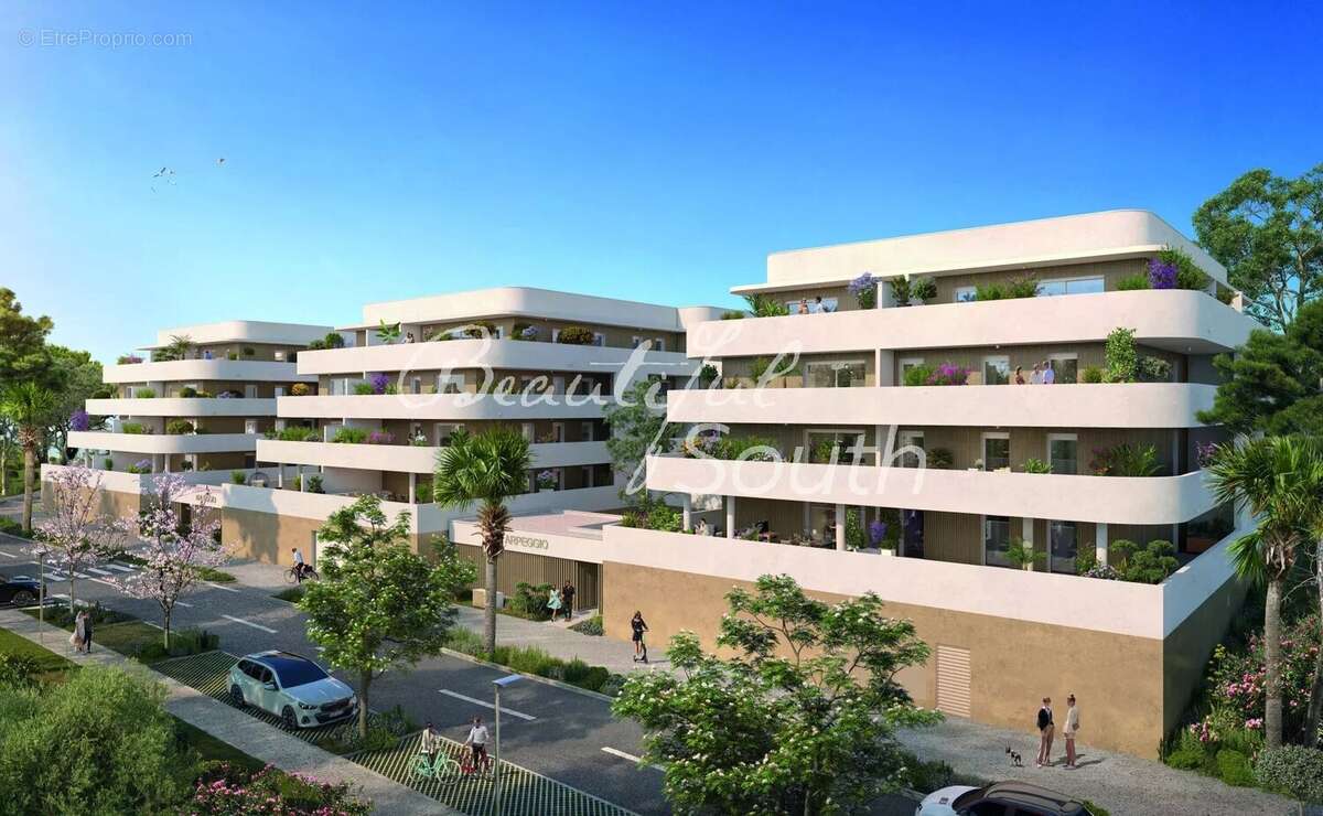 Appartement t4 avec terrasses, arpeggio, canet en roussillon - photo 2