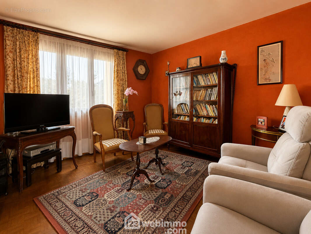 Le salon chaleureux - Maison à LAON