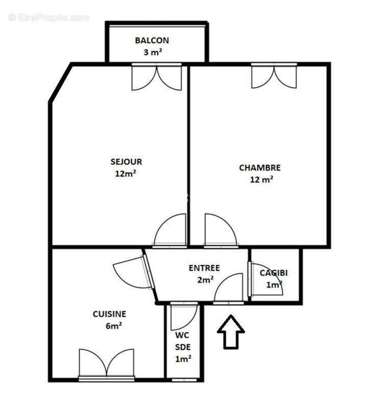 Appartement à MONTROUGE