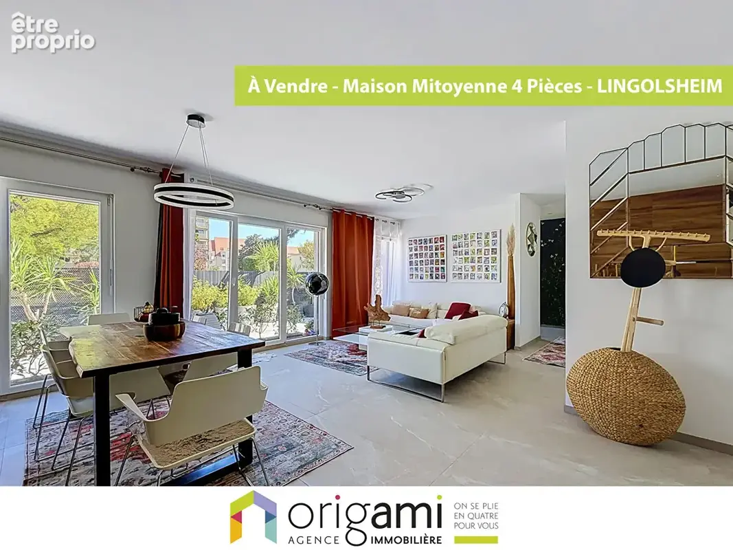 Maison mitoyenne Lingolsheim - photo 1