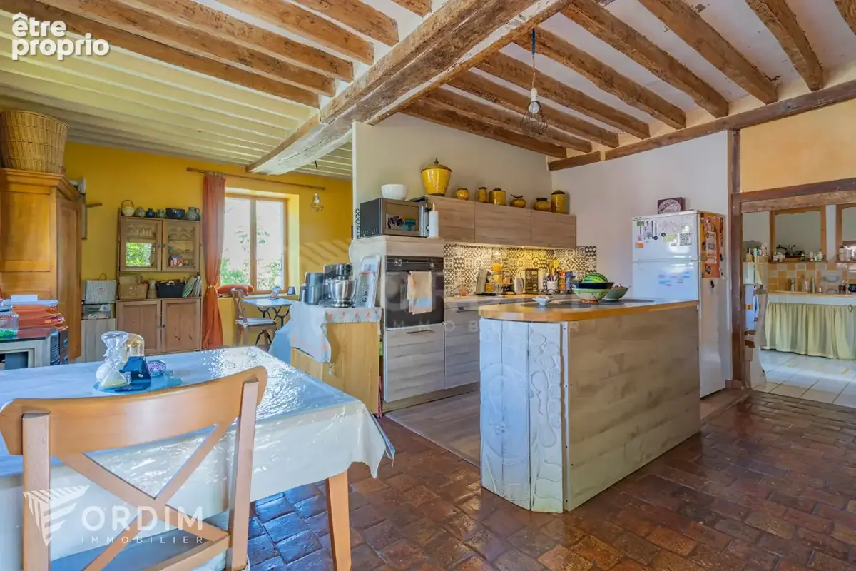 Maison ancienne pleine de charme avec atelier, dépendance et terrain - Moutiers-en-Puisaye - photo 3