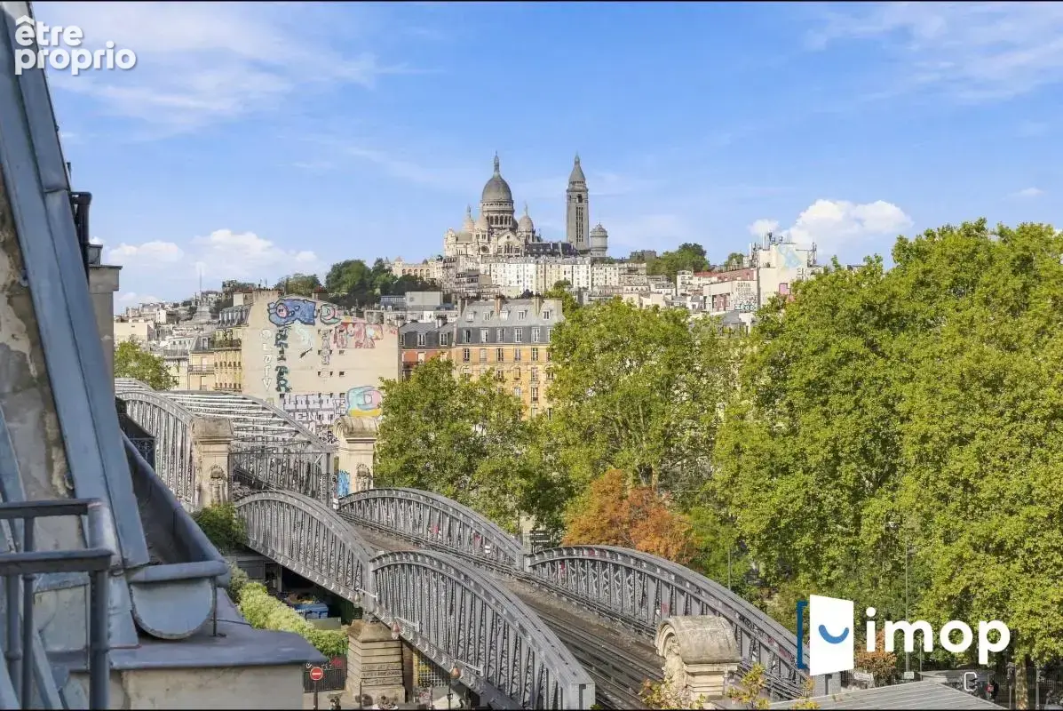 Dernier étage lumineux avec vue Sacré-Cœur – 3 pièces en parfait état - photo 2