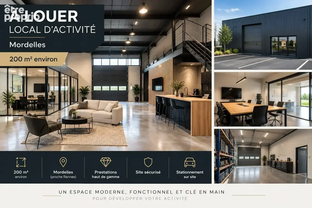 Photo Commerce à Mordelles au prix de 237 600€