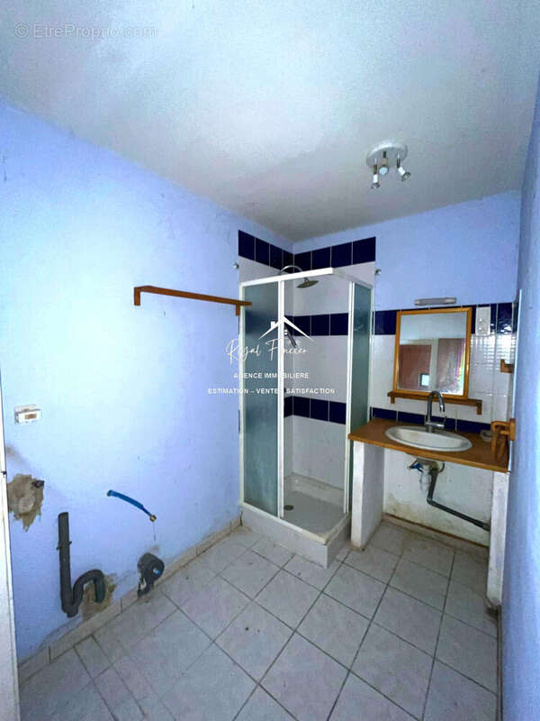 Salle d&#039;eau - Maison à DESCARTES