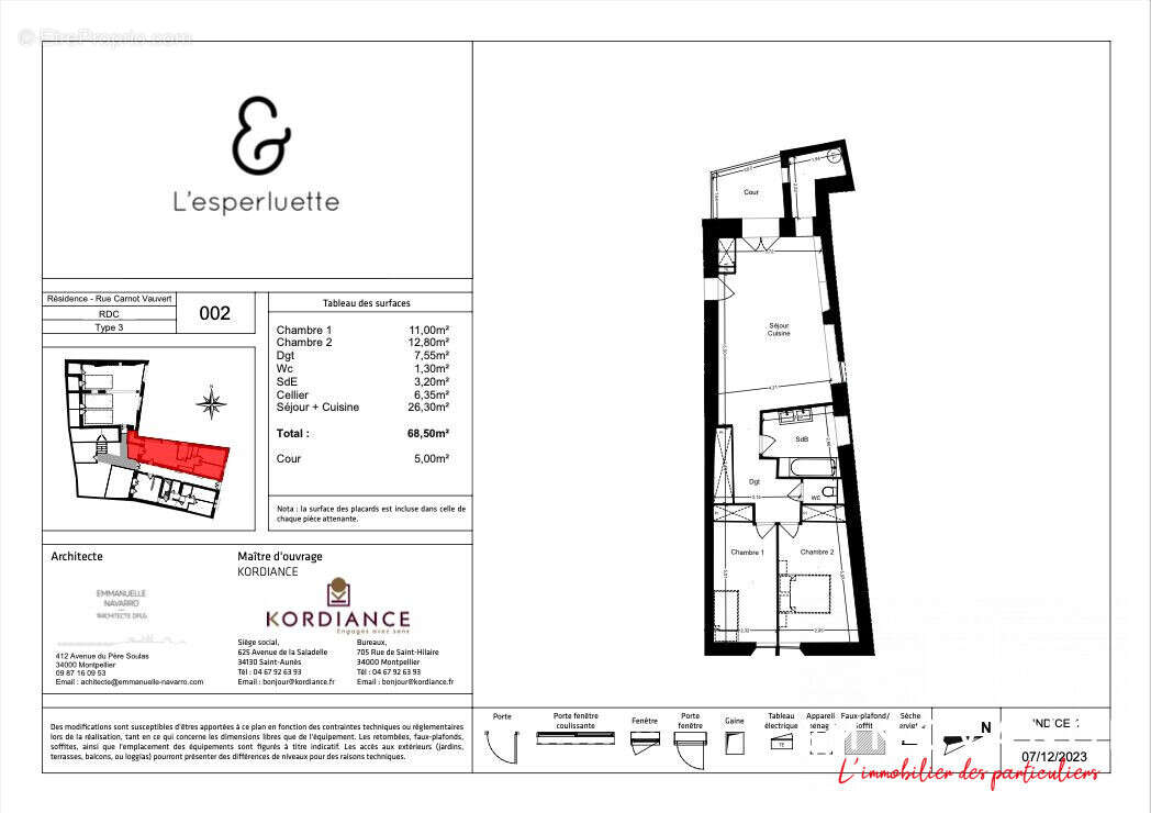 Appartement à VAUVERT