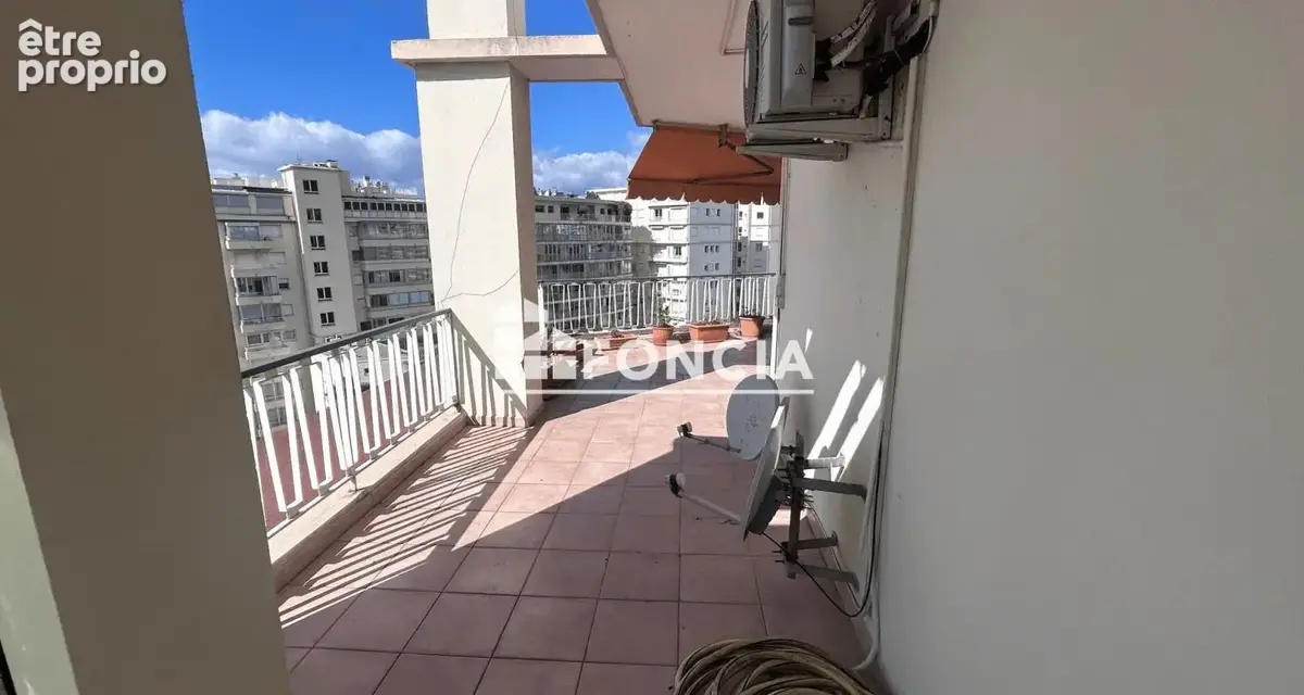 Cannes vautrin 50m croisette 4p dernier etage parking ss - photo 5