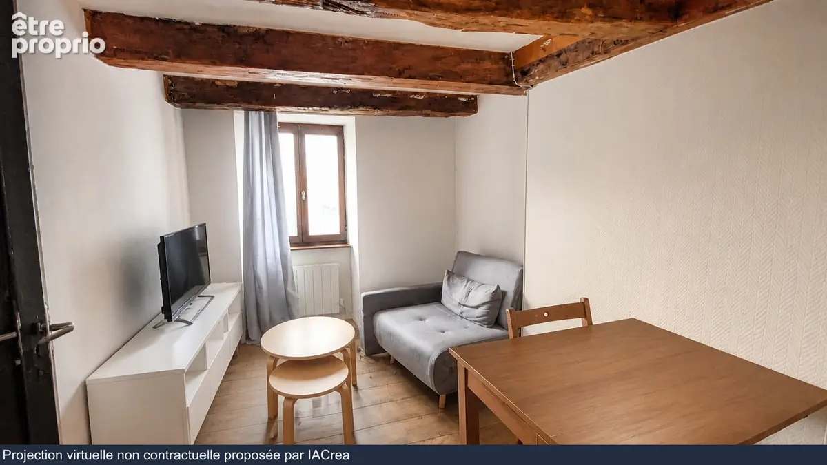 Appartement T1 bis  en duplex  de 27.82 m²  vendu loué  - DOL DE BRETAGNE CENTRE - photo 4