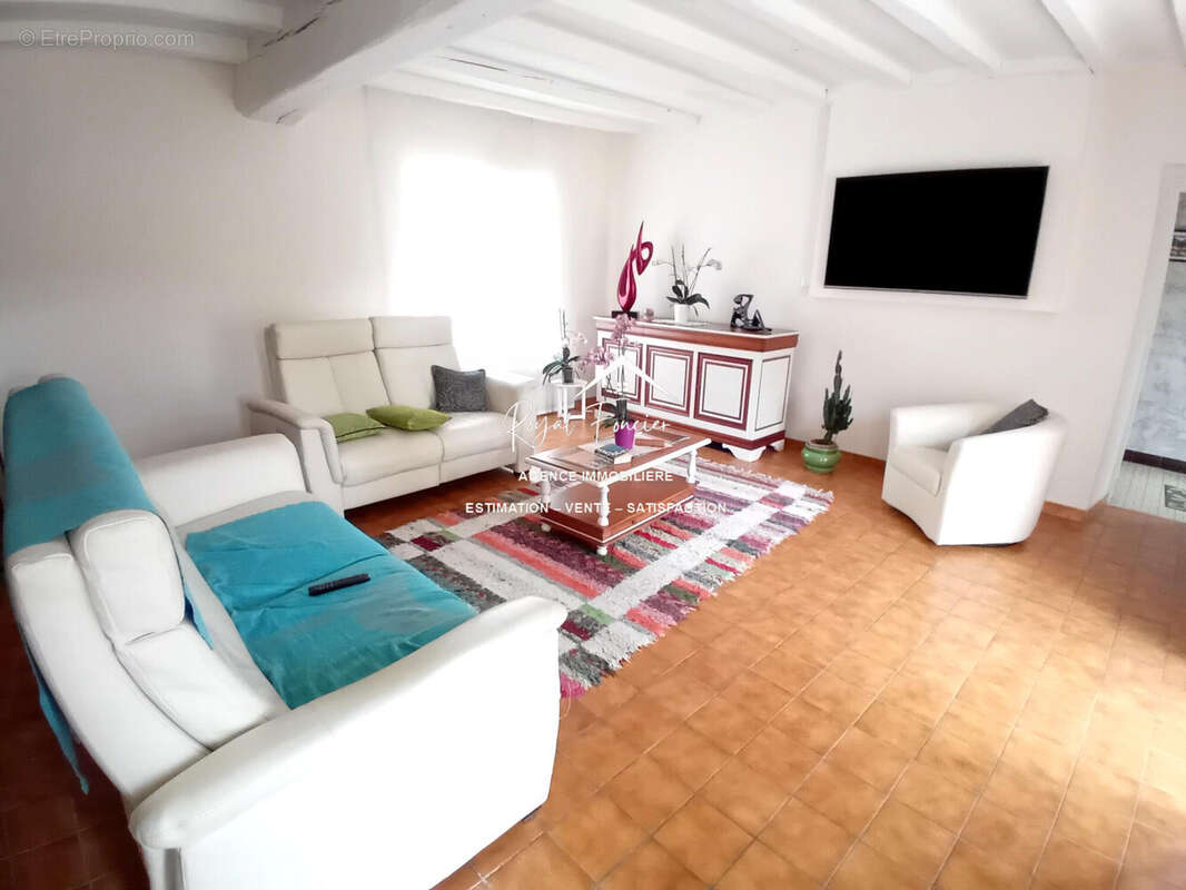 Salon - Maison à SAINTE-MAURE-DE-TOURAINE