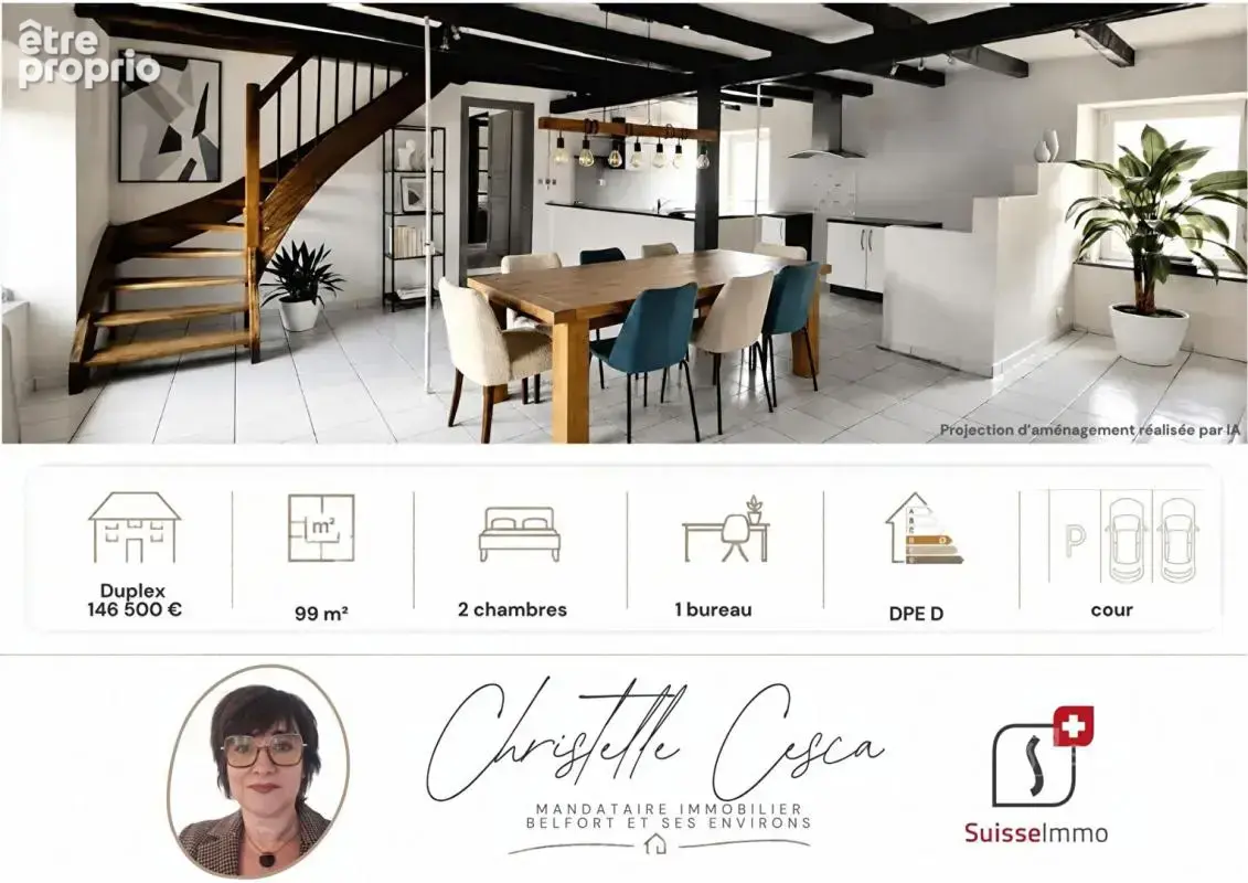 Appartement à BAVILLIERS