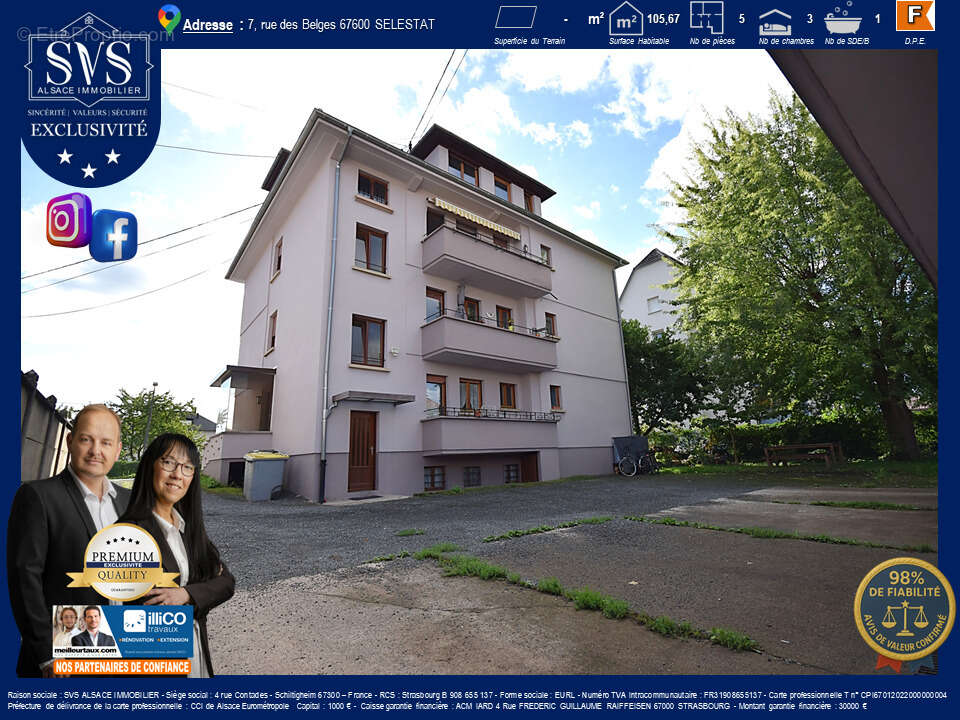 Appartement à SELESTAT