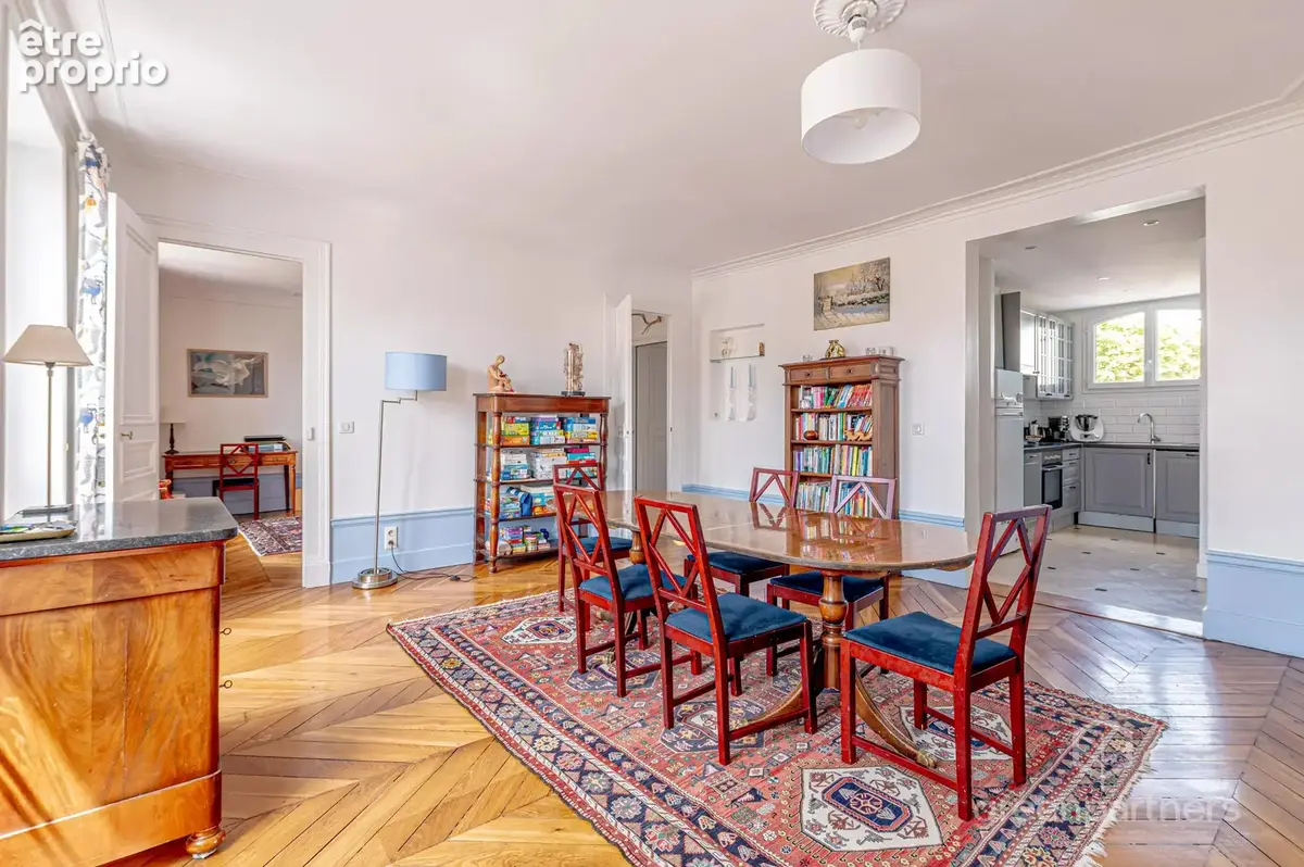 Meudon Bellevue — Duplex familial 5 chambres — 124 m² Carrez / 168 m² au sol - photo 3