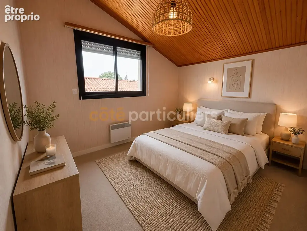 Saint-jean-de-monts -- centre-ville -- appartement t4 -- 3 chambres -- 116 m2  -- parking box ferme -- terrasse - photo 12