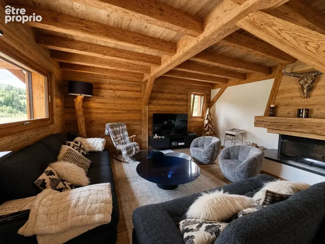 Les clés de megève vous propose – chalet d’exception aux portes de combloux et cordon - photo 7