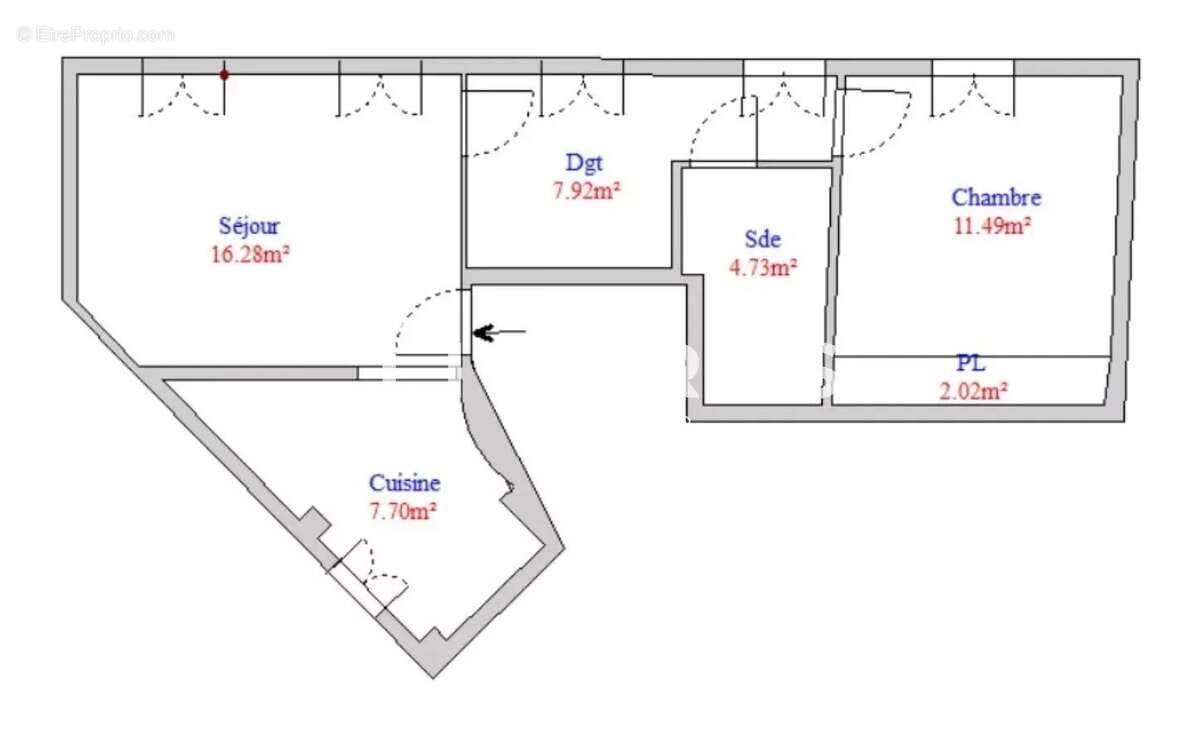 Appartement à MARSEILLE-6E