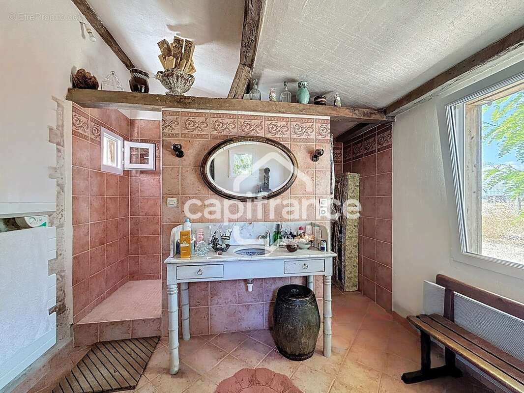 Ensemble de deux maisons et d'un moulin cavier, Savigny en Véron - photo 11