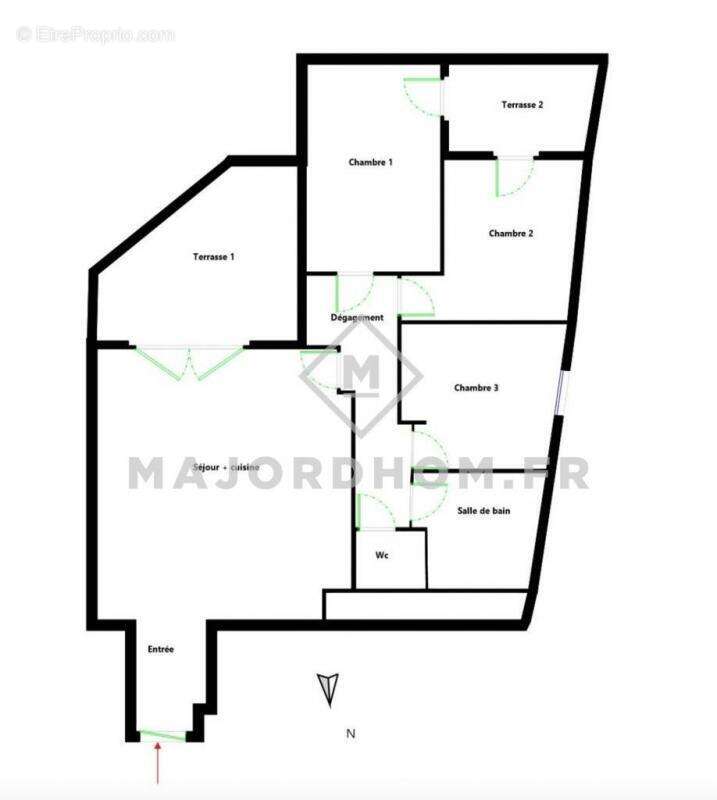 Appartement à MARSEILLE-10E