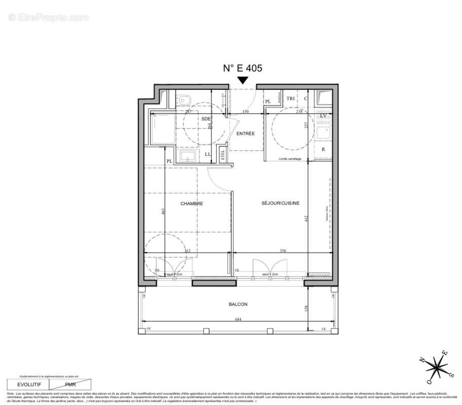 Appartement 2p - le plessis-robinson - photo 2