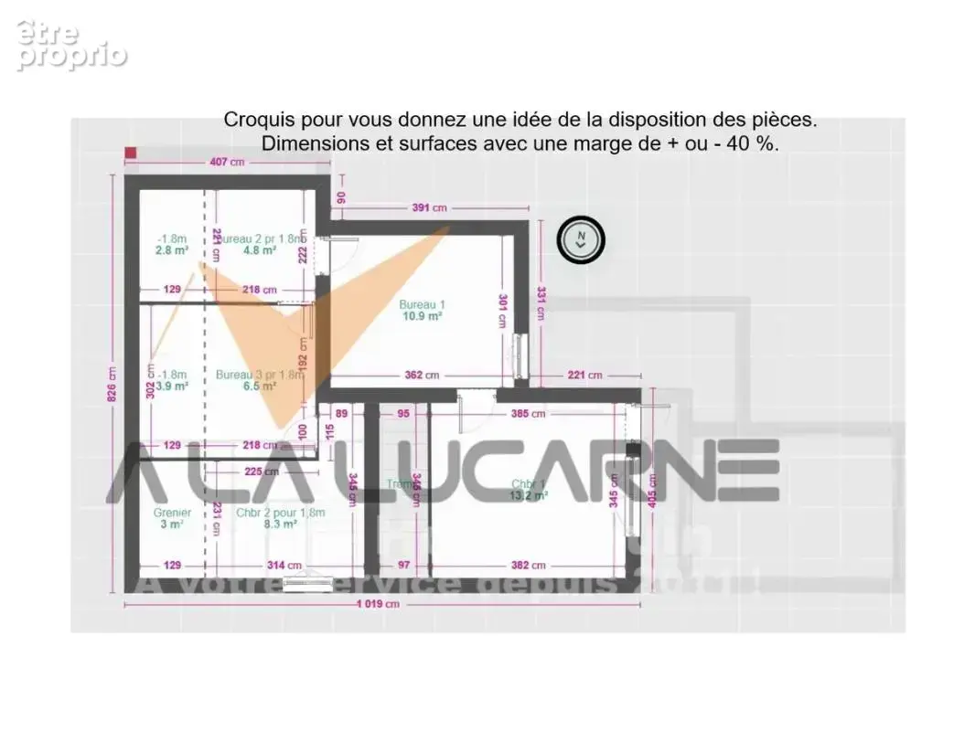 Maison 6 pièces 108 m² à vendre à Trith-Saint-Leger (59125) - photo 3