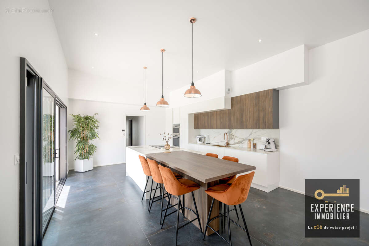 Maison contemporaine de plain-pied avec piscine - photo 3