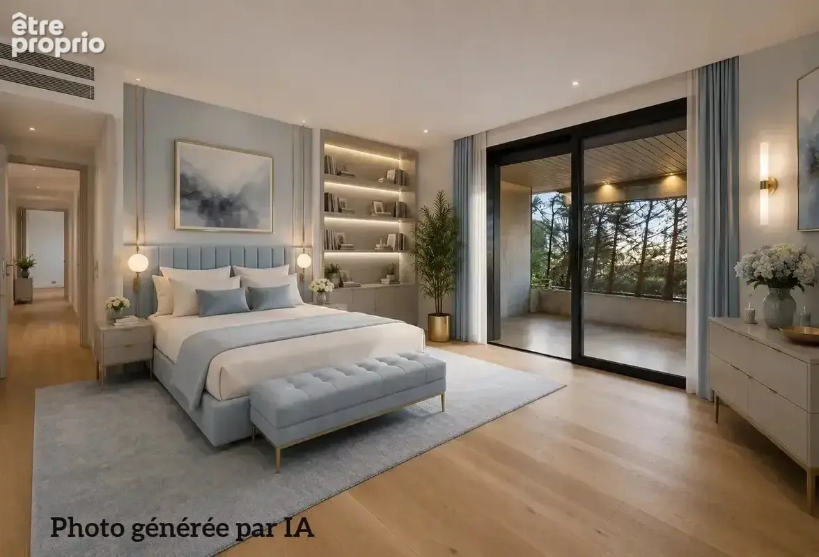 Cannes vente vaste appartement 6 pièces proche plages - photo 6