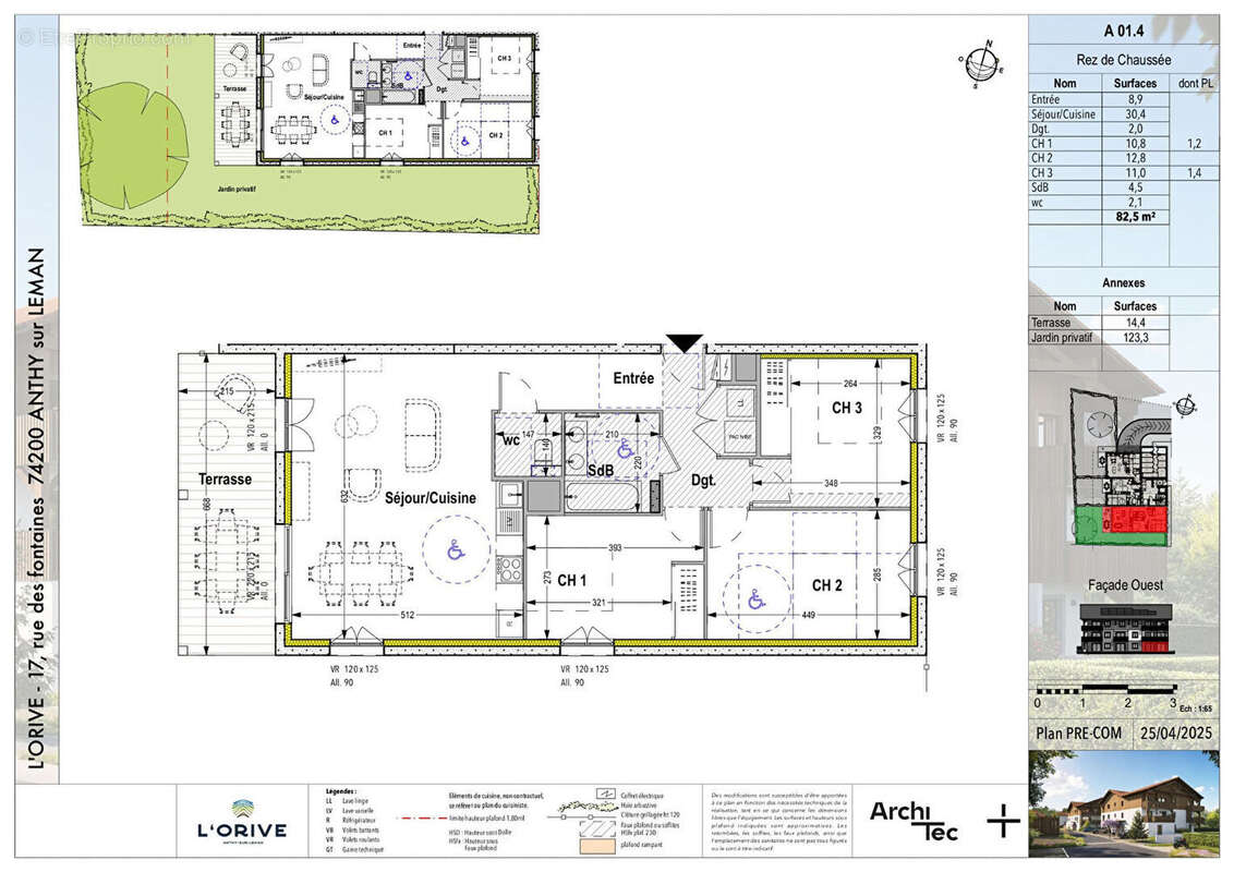Appartement à ANTHY-SUR-LEMAN