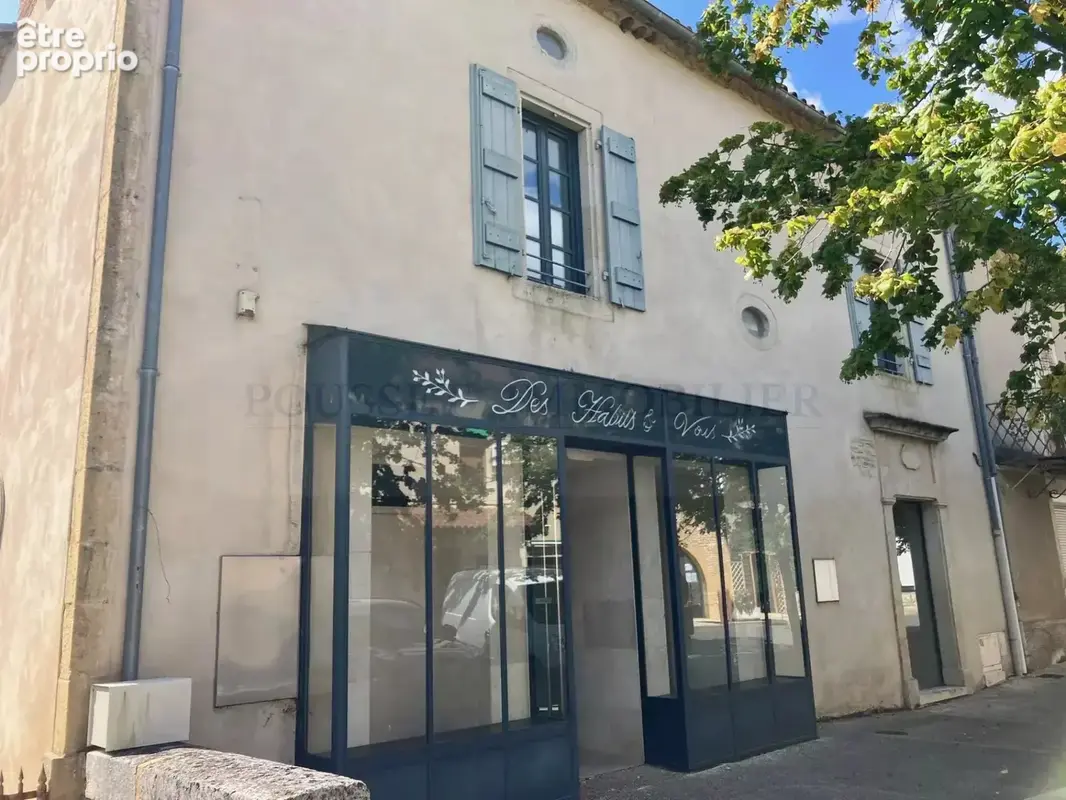 Immeuble de rapport en pierre de 166 m² comprenant un local commercial de 111 m² avec sous sol de 55 m² - photo 2